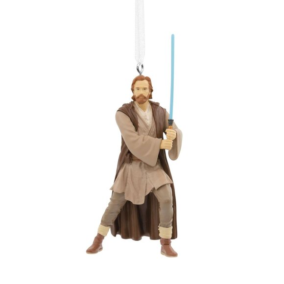 Hallmark Ornaments Star Wars Obi Wan Kenobi Christmas Tree Ornament Decoration - Picture 1 of 11